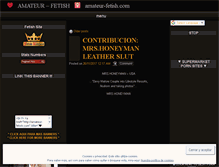 Tablet Screenshot of amateur-fetish.com